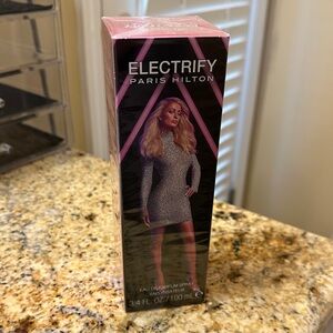 Paris Hilton Electrify Fragrance 3.4 FL OZ 100 mL NIB NWB